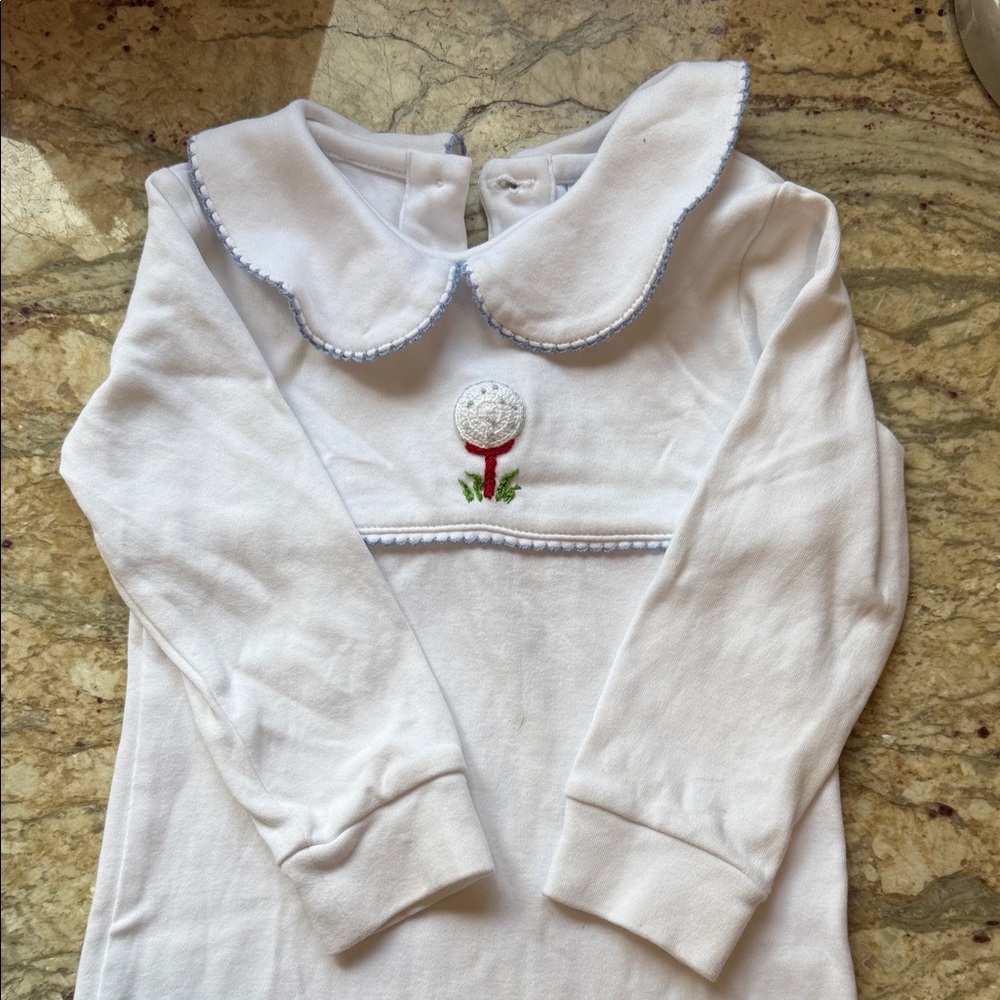 NWOT Little English Golf Onesie